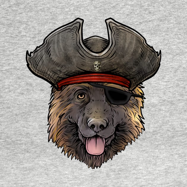 German Shepherd Pirate by whyitsme